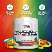 EHP Labs OxyShred Thermogenic Pre-Workout 60 Servings - Gummy Snake