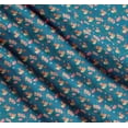 thumbnail image 3 of Soimoi Blue Cotton Voile Fabric Balloon & Teddy Bear Kids Print Fabric by the Yard 42 Inch Wide, 3 of 7