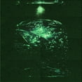 thumbnail image 1 of Ahgly Tapis d'Intérieur Lavable en Machine Carré Vert Émeraude Profond, 4 Pieds Carré, 1 of 7