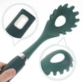 thumbnail image 2 of Shisuyan Reusable Silicone Pastas Spoon Spaghetti Spoon Spaghetti Serving Spoon Kitchen Supplies, 2 of 8
