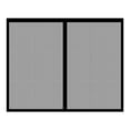thumbnail image 4 of Magnetic Garage Door Screen 10x8ft Fiberglass Garage Door Screen Handsfree Entry Garage Screen with Closure Weighted Bottom, 4 of 14