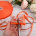 thumbnail image 4 of BokingOne Vintage Orange Velvet Ribbon, 3/8 Inch X 30Yds Single Face Velvet Ribbon for Gift Wrapping Home Wedding Party Decorations Arts Crafts, 4 of 7