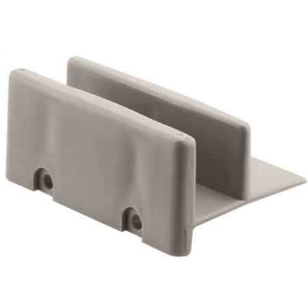 - Prime-Line M 6192 Sliding Shower Door Bottom Guide, 1/2 in. Channel, Plastic Construction, Gray, 2-Fastener Installation, Pack of 2