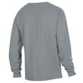 thumbnail image 3 of Men's ComfortWash Gray Gettysburg Bullets Arch Logo Garment Dyed Long Sleeve T-Shirt, 3 of 3