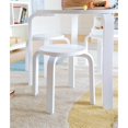 thumbnail image 4 of Guidecraft Ensemble Table et Chaises Nordiques 5 Pcs en Blanc, 4 of 9