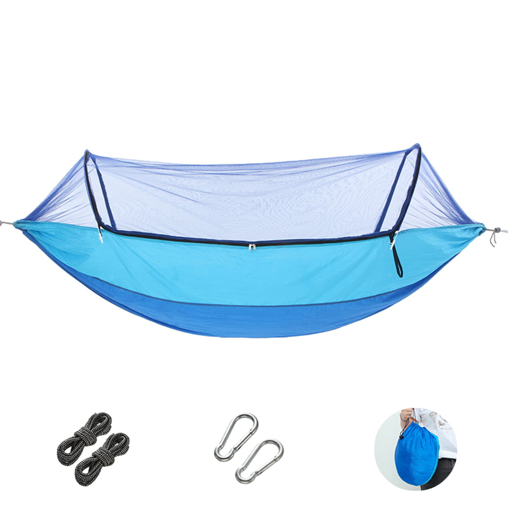 Details about   2 Person Ultralight Outdoor Camping Hunting Mosquito Net Parachute Hammock 
