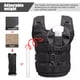 thumbnail image 5 of BRIGHTFUFU Chaleco con peso ajustable, chaleco con peso para gimnasio, chaleco con peso para hombres y mujeres, chaleco con peso para correr, gimnasio y entrenamiento de fuerza, 5 of 7