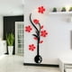 thumbnail image 3 of Murales de pared de jarrón 3D para sala de estar, dormitorio, sofá, telón de fondo, fondo de pared de TV, pegatinas de originalidad, regalo, calcomanías de pared DIY, decoración de pared, rojo, 60*15, 3 of 5
