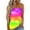 Multicolor1, variant on Lmnyox Strapless Tank Tops for Women Trendy Summer Bandeau Tube Tops Casual Sleeveless Shirts Fashion Clothes