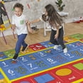 thumbnail image 2 of KC Cubs Playtime Collection ABC Numbers Shapes Educational Rug 8'2" x 9'10", 2 of 8