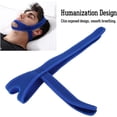 thumbnail image 3 of Diadema antironquidos (azul), diadema unisex antironquidos para dormir, soporte para la barbilla, 3 of 5