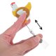 thumbnail image 2 of Lindo carrete de insignia retráctil de pollo con pinza de cocodrilo para enfermeras, médicos, asistentes médicos, estudiantes de enfermería y profesores., 2 of 5