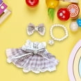 thumbnail image 1 of BotaniNest Robe Poupée Vêtements Filles Tenue de Jeu Tissu Doux Costume pour Enfants de 3+ Ans Fête Déguisement Jeu d'Imitation, 1 of 3