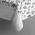 thumbnail image 4 of Math Equations Pi Symbols White Pattern Rectangle Tablecloth 60"x102",Waterproof Polyester Rectangle Table Cloth, Wipeable Spillproof Polyester Tablecloth for Dining, Camping, Indoor and Outdoor, 4 of 6
