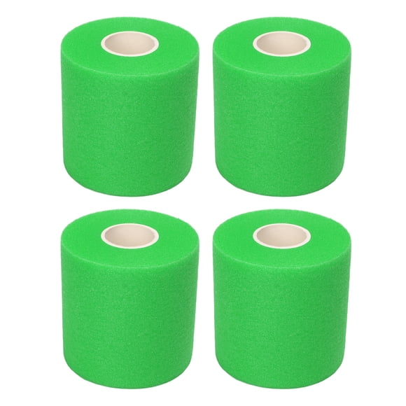 4 Uds vendaje de Fitness esponja de PU elasticidad buena permeabilidad al aire envoltura atlética para Fitness fútbol verde YUNYI BRAND  Deportes