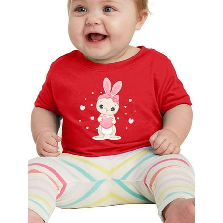 

Cute Banny W Hearts T-Shirt Infant -Image by Shutterstock 24 Months