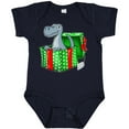 thumbnail image 3 of Inktastic Christmas Dinosaur Gift from Santa Boys or Girls Baby Bodysuit, 3 of 5