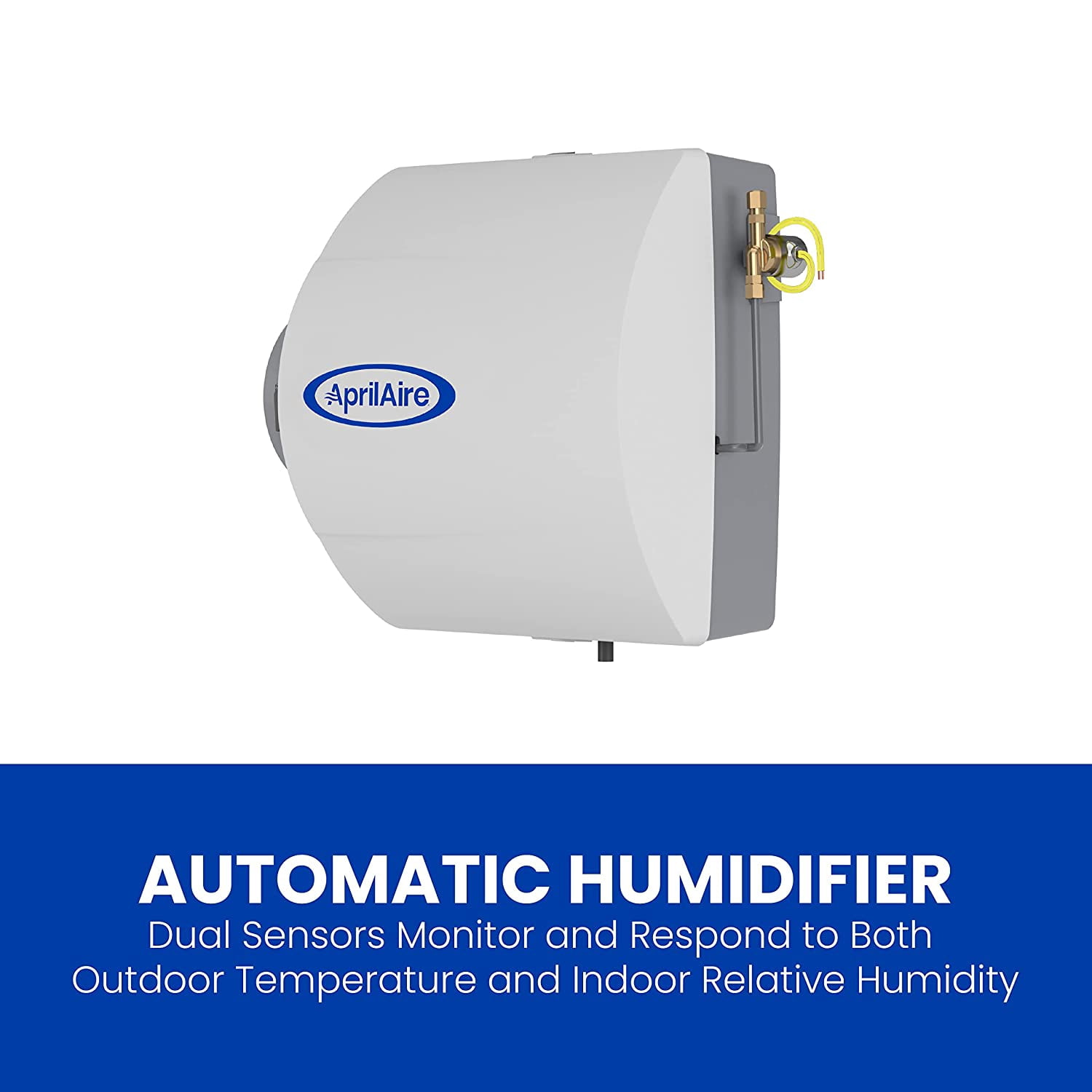 aprilaire model 600 automatic whole house large capacity furnace humidifier for up to 4,000 square feet