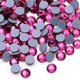 thumbnail image 1 of Hotfix Rhinestones Flatback Glass Rhinestone 6000PCS SS6 1.9-2.0MM Gemas redondas para uñas Arte Glitter Cristales Piedra DIY Bolsas Ropa Zapatos (Rosa rosa), 1 of 5