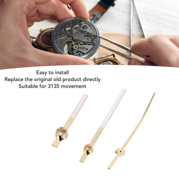 Agujas De Repuesto Para Manecillas De Reloj Con Movimiento 3135 - Main Image