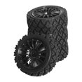 thumbnail image 2 of SUTENGDA 4 Pieces Wheel Rim Tire Universal Spare for XV01 XV02 DIY Accessories Trucks black, 2 of 9