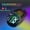 Black, variant on 3-Mode Wireless Gaming Mouse, 2.4GHz + Dual Bluetooth Channels Rechargeable Optical Mouse, 5-Speeds 800-3600 DPI RGB 12 Lighting Modes 6 Keys Mute Click Ergonomic Gaming Mice for Laptop Desktop PC