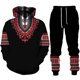 thumbnail image 3 of Sudadera con capucha con impresión 3D digital, estilo nacional europeo y americano, para hombres y mujeres, con capucha, pantalones deportivos, traje de moda, 3 of 5