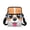 Cartoon Corgi Dog Print, variant on POLERO Shoulder Bags Fall Leaves Lightweight Crossbody Bags for Travel, Polyester with Zipper Crossbody Purse