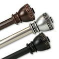 thumbnail image 2 of InStyleDesign  Tahlia 1 inch Diameter Adjustable Curtain Rod, 2 of 4