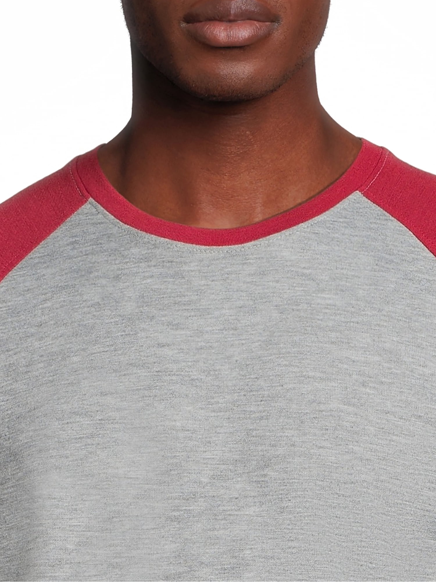 George Men's Raglan Tee with Short Sleeves, 2-Pack
