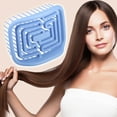 thumbnail image 2 of Unique Bargains 2 Pcs Démêlant pour Cheveux Tangle Shower Bleu, 2 of 6
