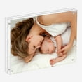 thumbnail image 7 of Acrylic Picture Frame 5x7,  Double Sided Magnetic Desktop Display with Gift Box (5 Pack), 7 of 7