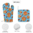 thumbnail image 4 of Fun Pizza Oven And Pot Holders Sets, Heat Resistant Pads Kitchen Decor for Cooking Baking BBQ Grilling, Christmas Kitchen Gifts, 4 of 6