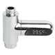 thumbnail image 1 of Billuyoard Termómetro de ducha ABS Probador de temperatura de ducha de temperatura a prueba de agua Termómetro electrónico de ducha LED para Accesorios de baño Billuyoard HA018298-00, 1 of 1