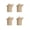Burgundy, variant on 4 Pack Reusable Wine Cork Alternatives for Red Wine Champagne Filter Pour Feature Leak Resistant Silicone Texture