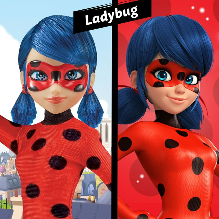  Miraculous Ladybug Magic Heroez Reveal Colour Change Doll,  White, 26 x 6 x 3.5 cm, 220 Grams : Toys & Games