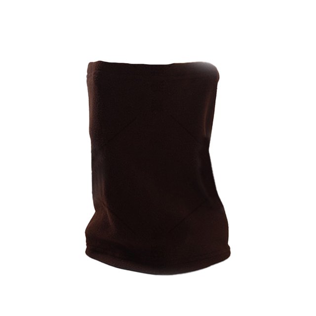Yuarrent Calentador de cuello colores surtidos térmico cómodo cuello polaina espesar gran textura accesorios de ciclismo pañuelo para el cuello para Suministros térmicos Café Yuarrent HA059437-12