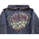 thumbnail image 4 of Sudadera con capucha y cremallera con estampado de calaveras y moda gótica vintage Y2k para otoño e invierno, abrigos de manga larga estilo hip hop, sudadera holgada con capucha para mujer, 4 of 5