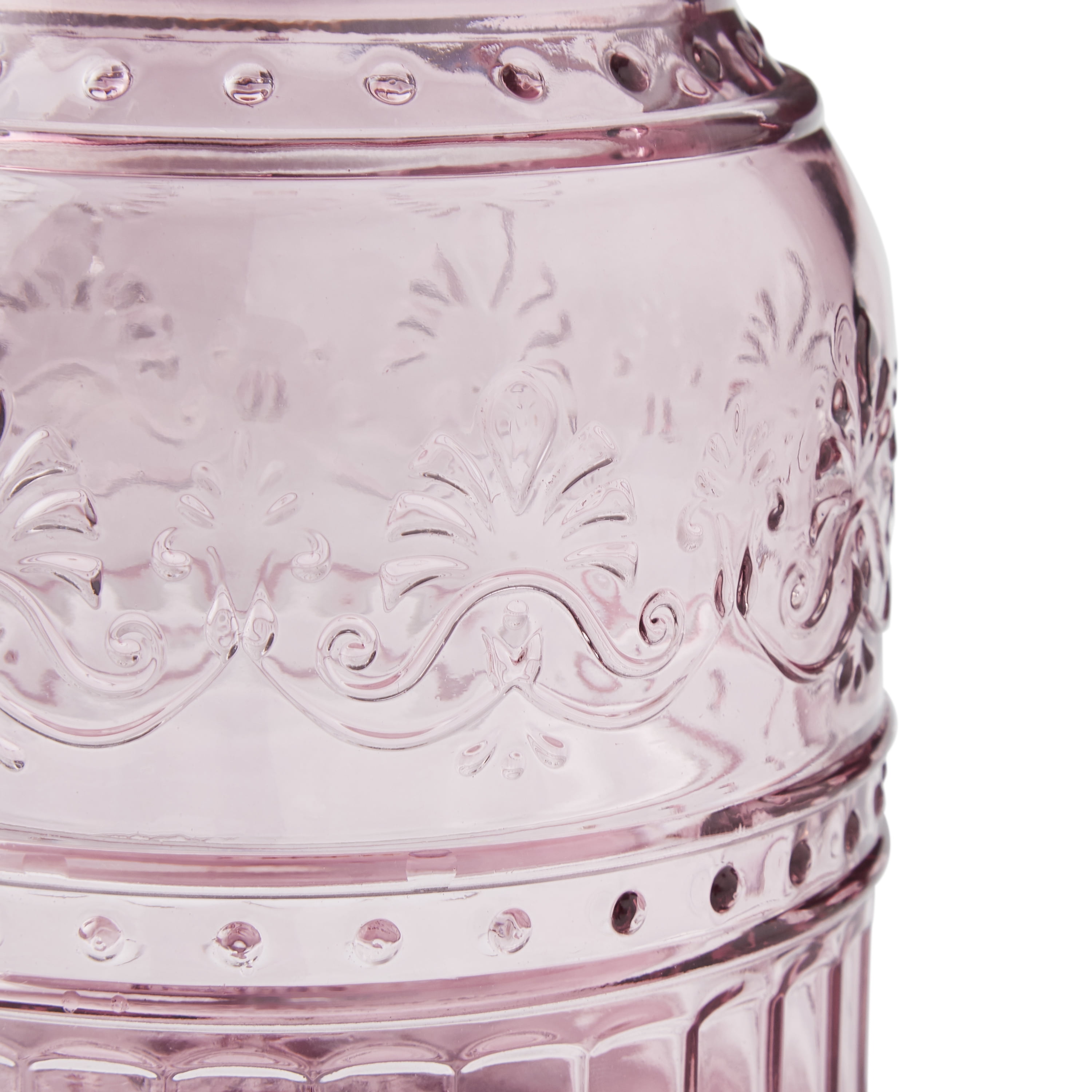 The Pioneer Woman Cassie Glass Canister, Rose
