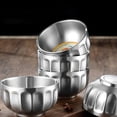 thumbnail image 3 of DEEPCRAFF Heat Insulated Bowl Stainless Steel Food Storage Home Use 1Set, 3 of 8