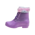 thumbnail image 2 of Josmo Girls  Unicorn Duck Boots, Purpleshimmer, 9, 2 of 5