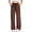 #2111:1 Pack, Brown, variant on Wide Leg Sweatpants for Women Drawstring Elastic Waist Fall Winter Casual Workout Pants with Pockets,Navy Blue,M