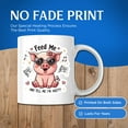 thumbnail image 4 of Bliss Monkey Co. Feed Me And Tell Me I'm Pretty Coffee Mug - Cute Funny Pig Mug - 11 Ounce Coffee Mug - Design Printed On Both Sides - Glossy Ceramic - Microwave & Dishwasher Safe - BMCM01342, 4 of 6