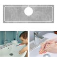thumbnail image 3 of colector de salpicaduras de grifo Tapete Absorbente Para Grifo Atrapa Salpicaduras Absorbente Cocina RV Gris Claro gris claro Magideal colector de salpicaduras de grifo, 3 of 7