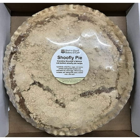 Bird-in-Hand Bakery Homemade Wet-Bottom Shoofly Pie 10 Pack of 1