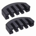 thumbnail image 1 of 2X Rubber Mute 4/4 Violin Fiddle Slight Practice Black,2 x Mute,black, 1 of 5