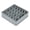 Grey, variant on SharkTRUE Fabric Multi-Compartment Foldable Storage Box Organizer 11.8x11.8x3.54 Inch
