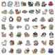 thumbnail image 2 of 100pcs Cute Animal Stickers, Waterproof Vinyl Stickers for Laptop, Bumper, Skateboard, Water Bottles, Computer, Phone, Cute Animal Stickers for Kids T, 2 of 5