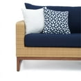 thumbnail image 2 of RST Brands Mili 2 Piece Aluminum & Fabric 96" Outdoor Sofa - Navy Blue, 2 of 7