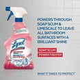 thumbnail image 3 of Lysol Bathroom Cleaning- Bathroom Cleaner Spray,Multi-surface cleaner trigger, Bathroom Foam, Summer Fresh, 950mL, Powers Through Soap Scum, 946 mL, 3 of 5
